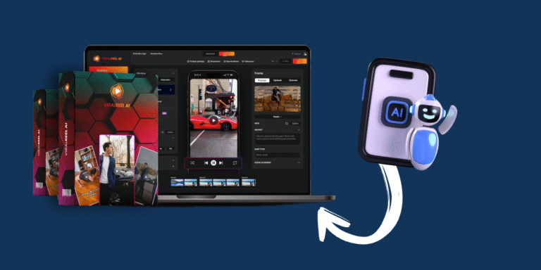 ViralReel AI review 2025 - AI tool interface showing faceless Instagram reels creation dashboard with analytics and growth metrics